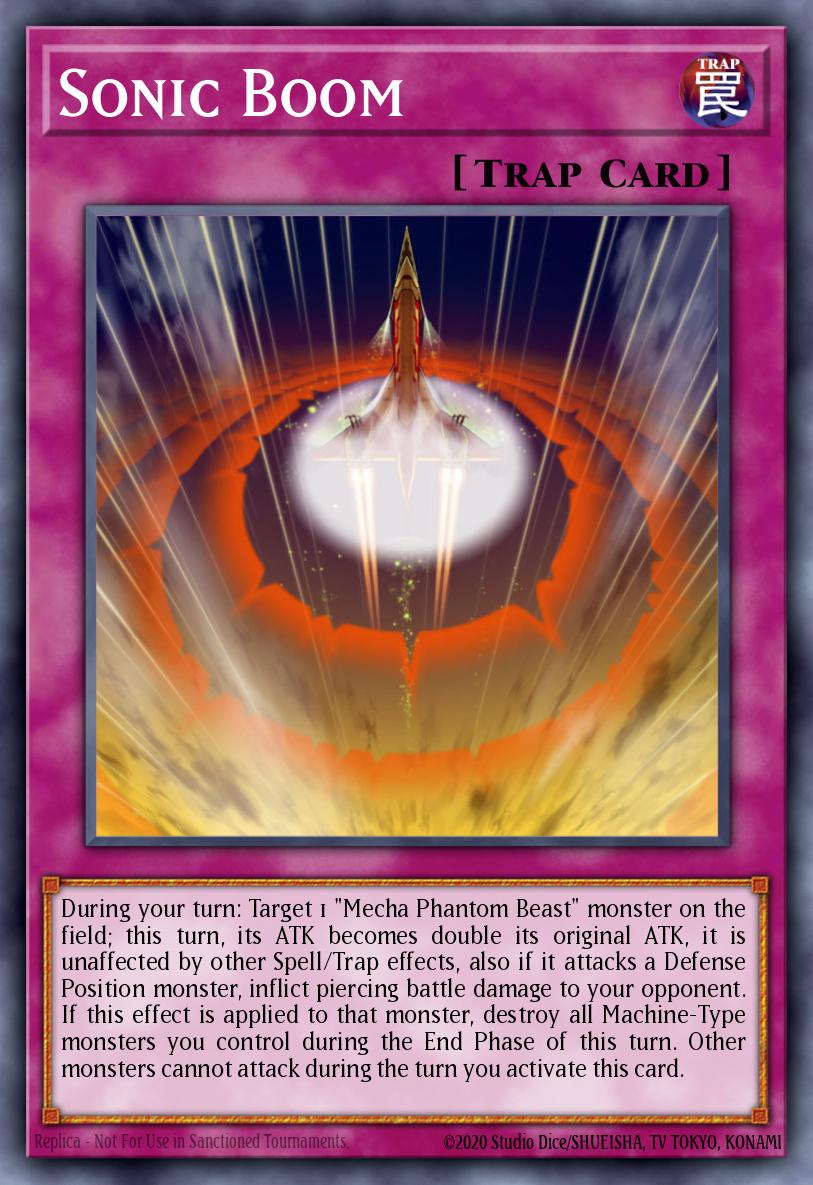 Sonic Boom Yu-Gi-Oh card