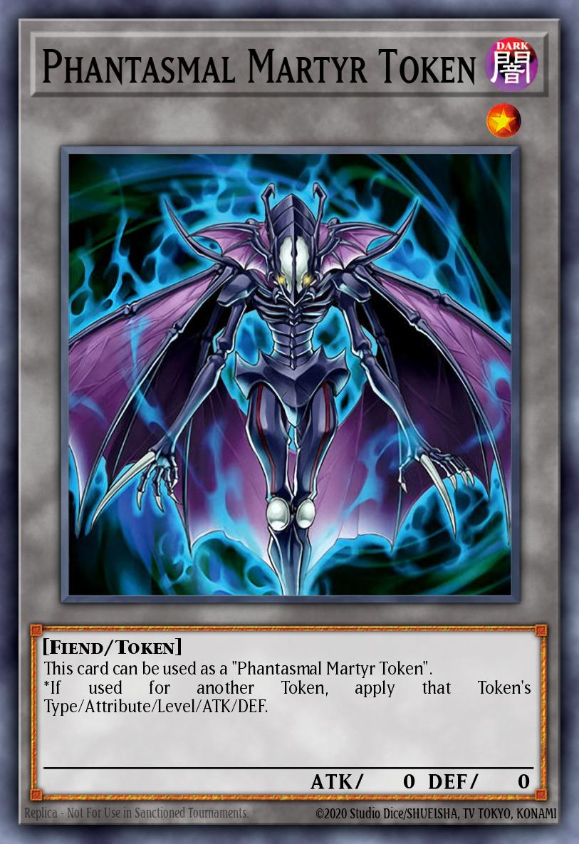 Phantasmal Martyr Token Yu-Gi-Oh card
