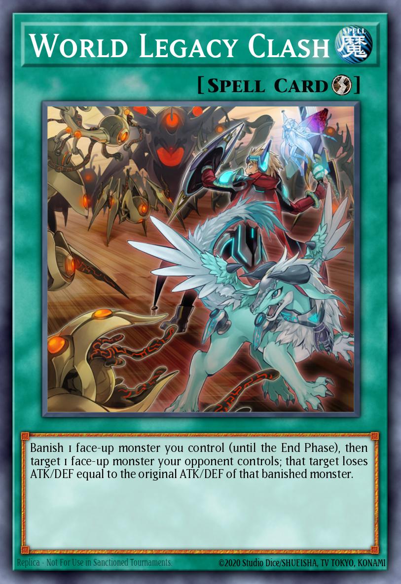 World Legacy Clash Yu-Gi-Oh card