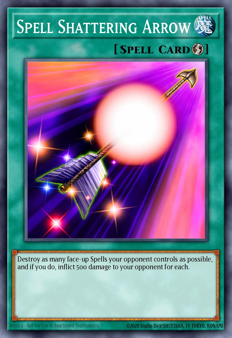 Spell Shattering Arrow Yu-Gi-Oh card