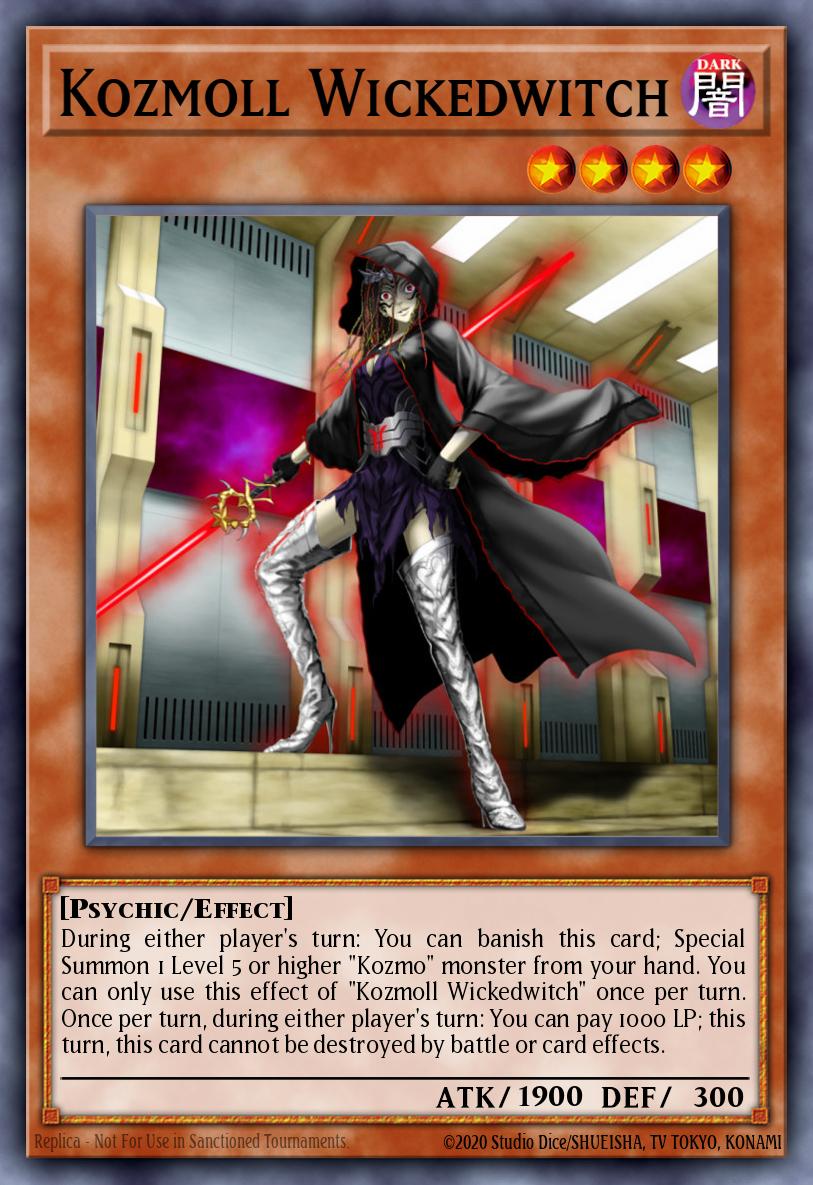 Kozmoll Wickedwitch Yu-Gi-Oh card
