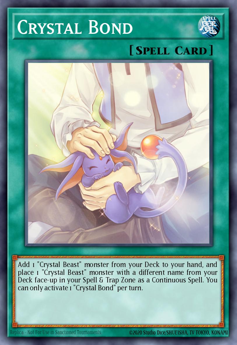 Crystal Bond Yu-Gi-Oh card
