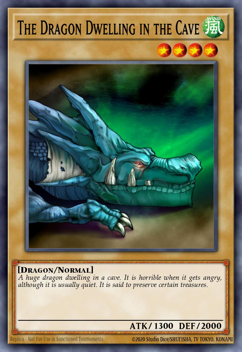 The Dragon Dwelling in the Cave Yu-Gi-Oh card