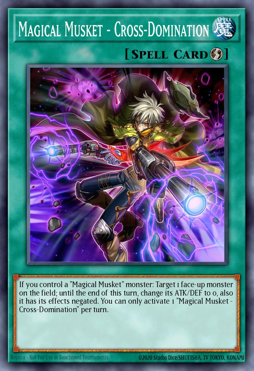 Magical Musket - Cross-Domination Yu-Gi-Oh card