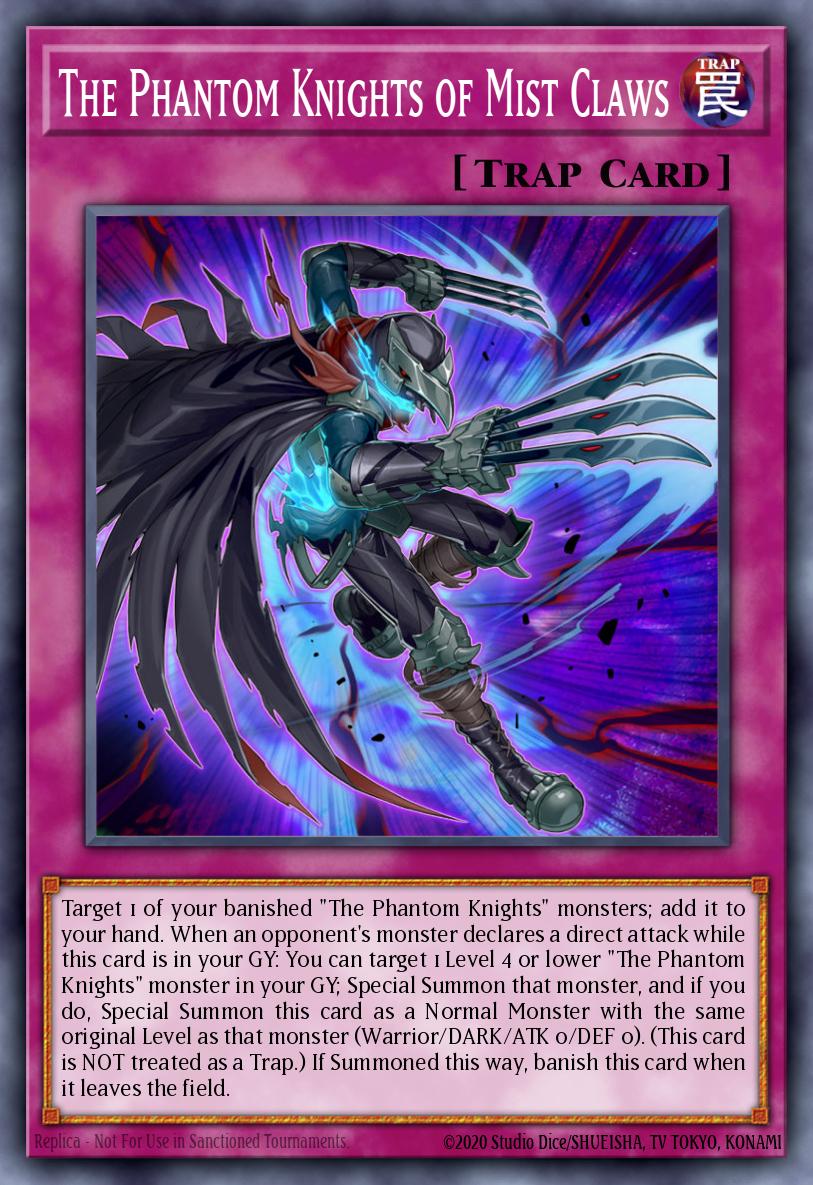 The Phantom Knights of Mist Claws Yu-Gi-Oh card