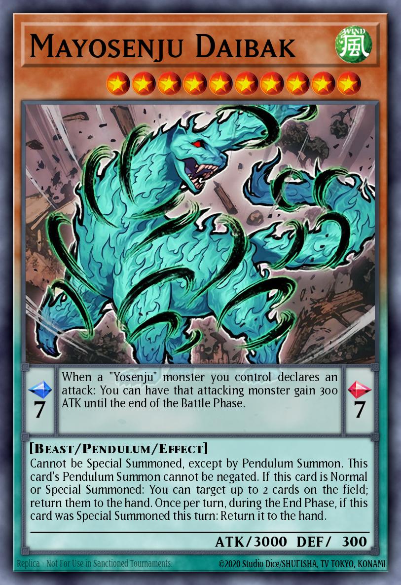 Mayosenju Daibak Yu-Gi-Oh card