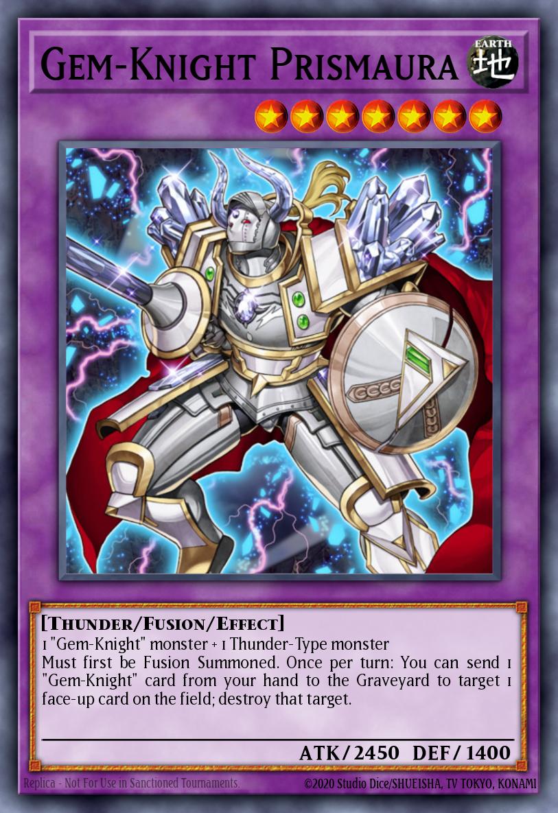 Gem-Knight Prismaura Yu-Gi-Oh card