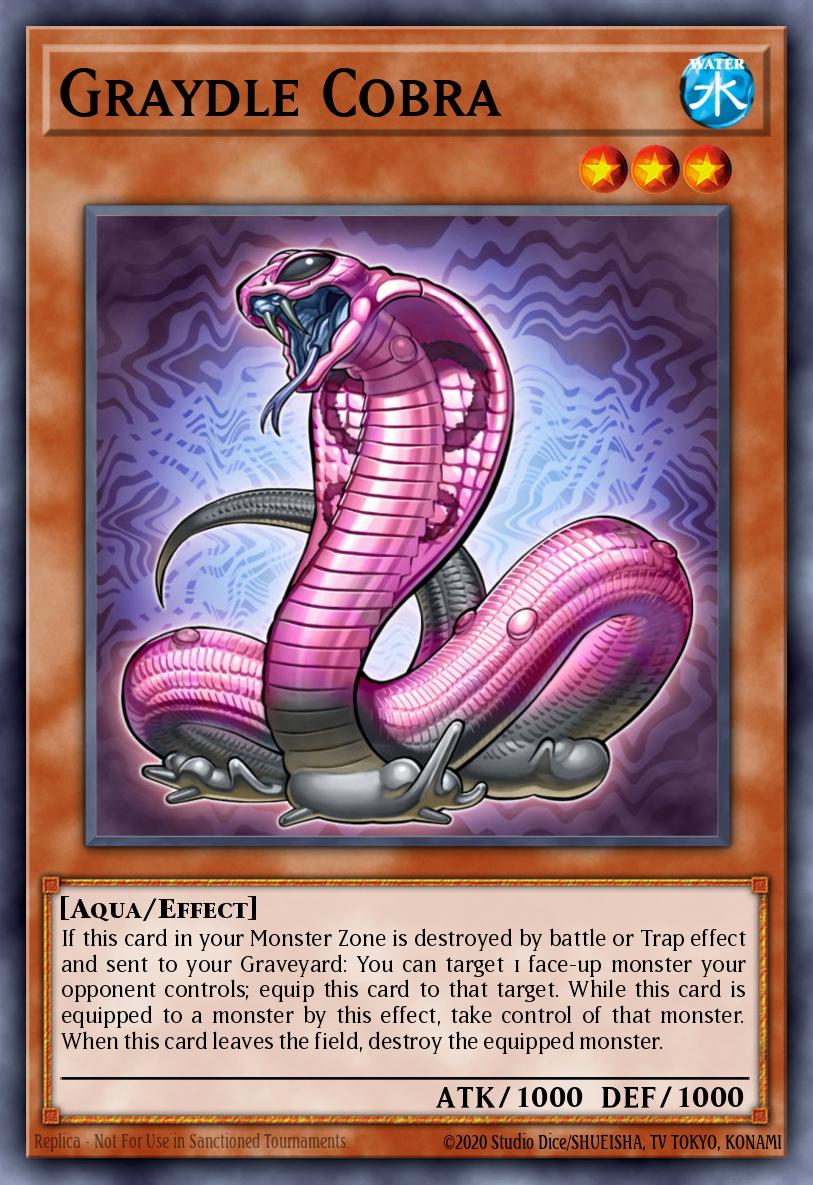 Graydle Cobra Yu-Gi-Oh card