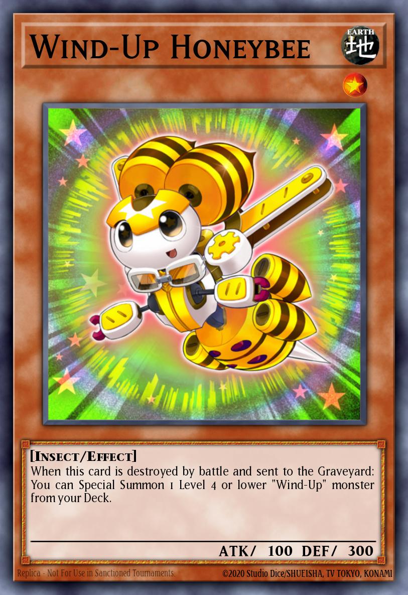 Wind-Up Honeybee Yu-Gi-Oh card