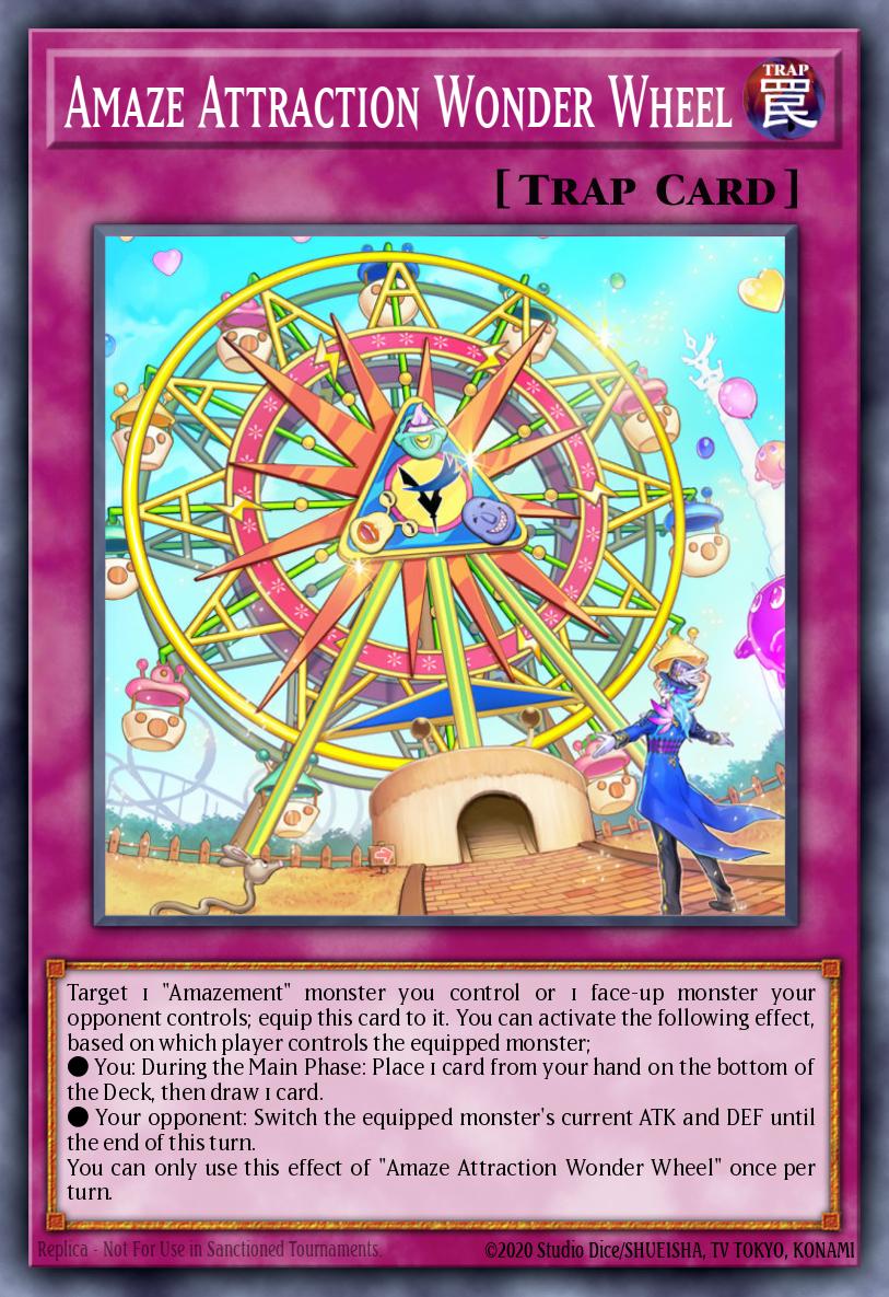 Amaze Attraction Wonder Wheel Yu-Gi-Oh card
