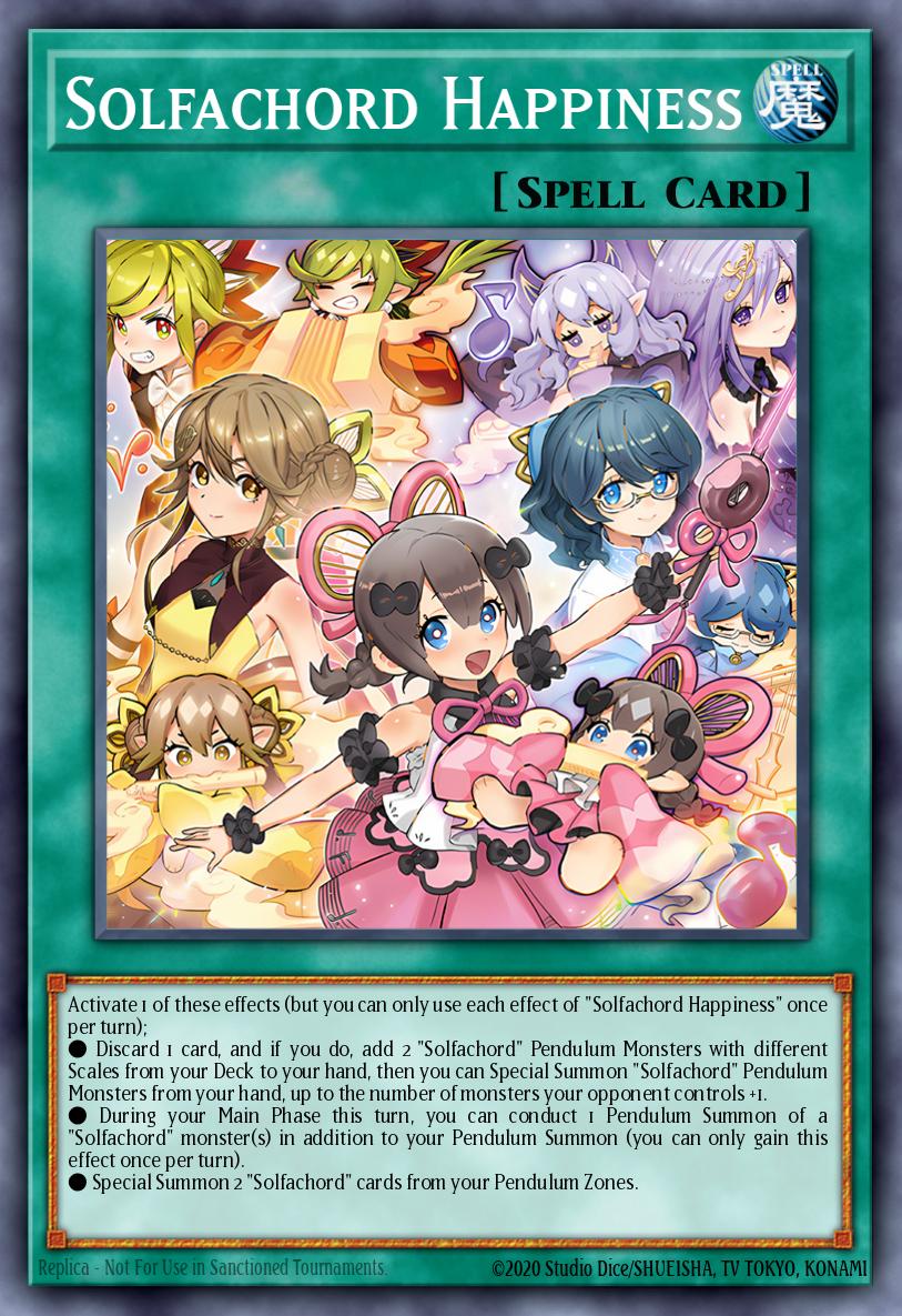 Solfachord Happiness Yu-Gi-Oh card