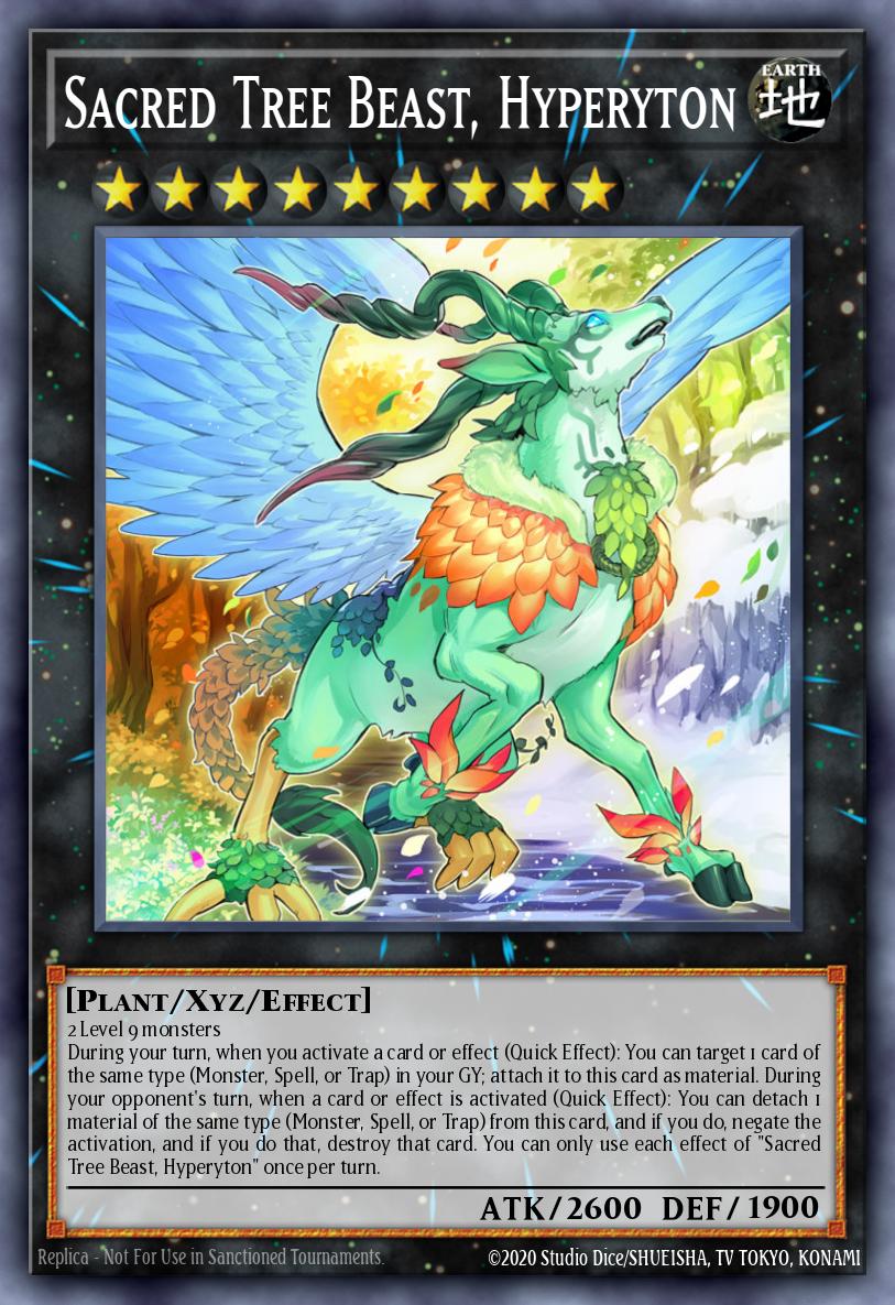 Sacred Tree Beast, Hyperyton Yu-Gi-Oh card
