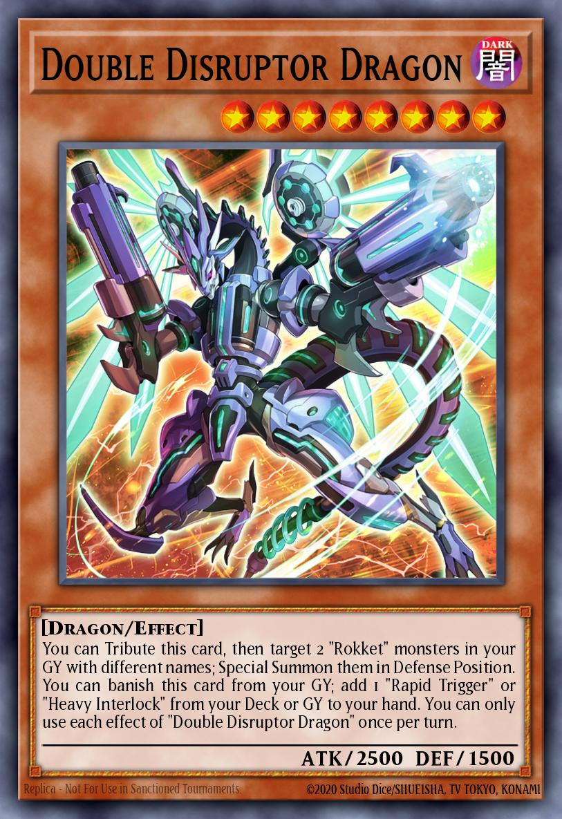 Double Disruptor Dragon Yu-Gi-Oh card