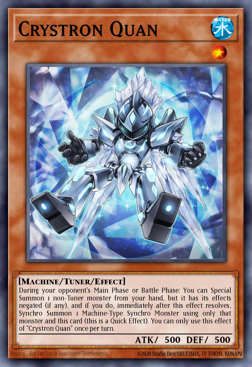 Crystron Quan Yu-Gi-Oh card