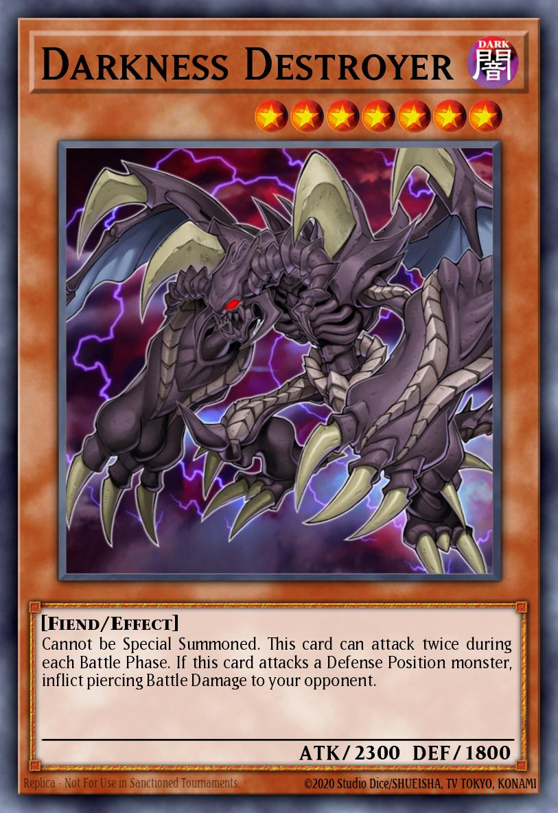 Darkness Destroyer Yu-Gi-Oh card