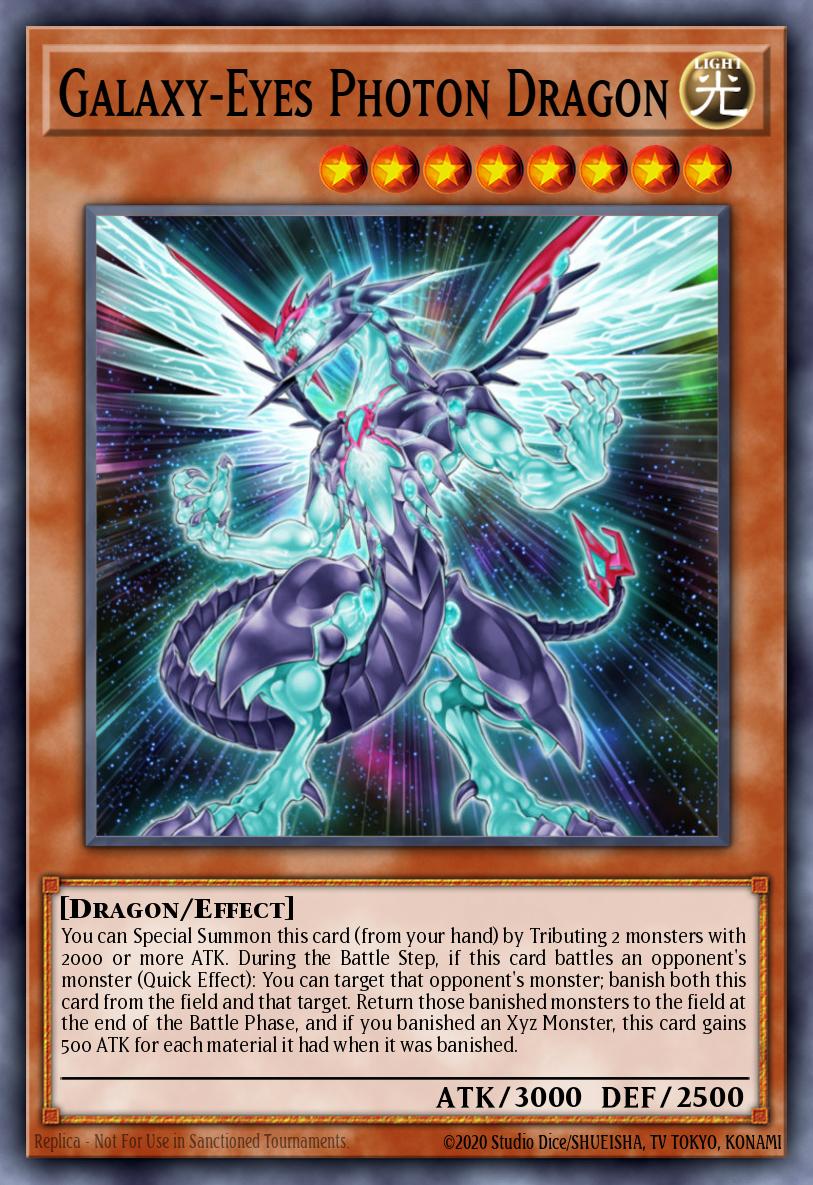 Galaxy-Eyes Photon Dragon Yu-Gi-Oh card