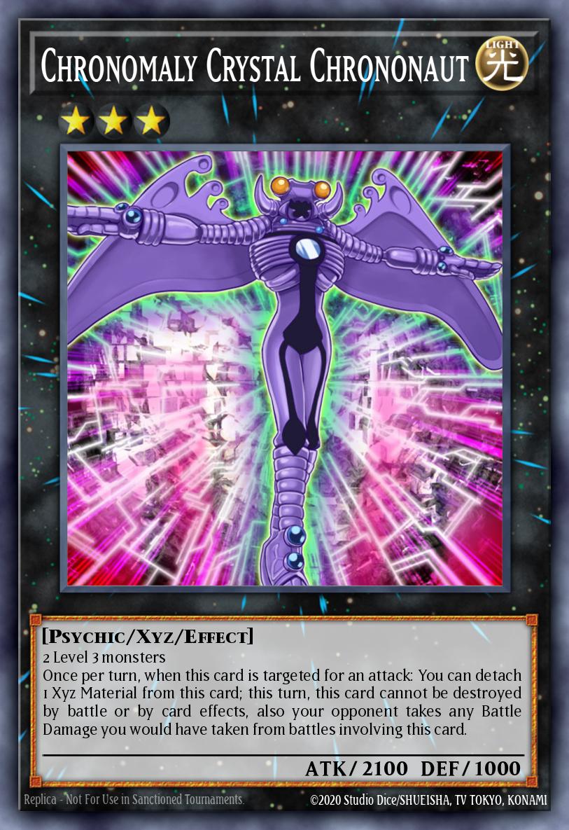 Chronomaly Crystal Chrononaut Yu-Gi-Oh card