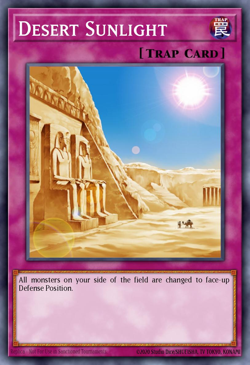 Desert Sunlight Yu-Gi-Oh card