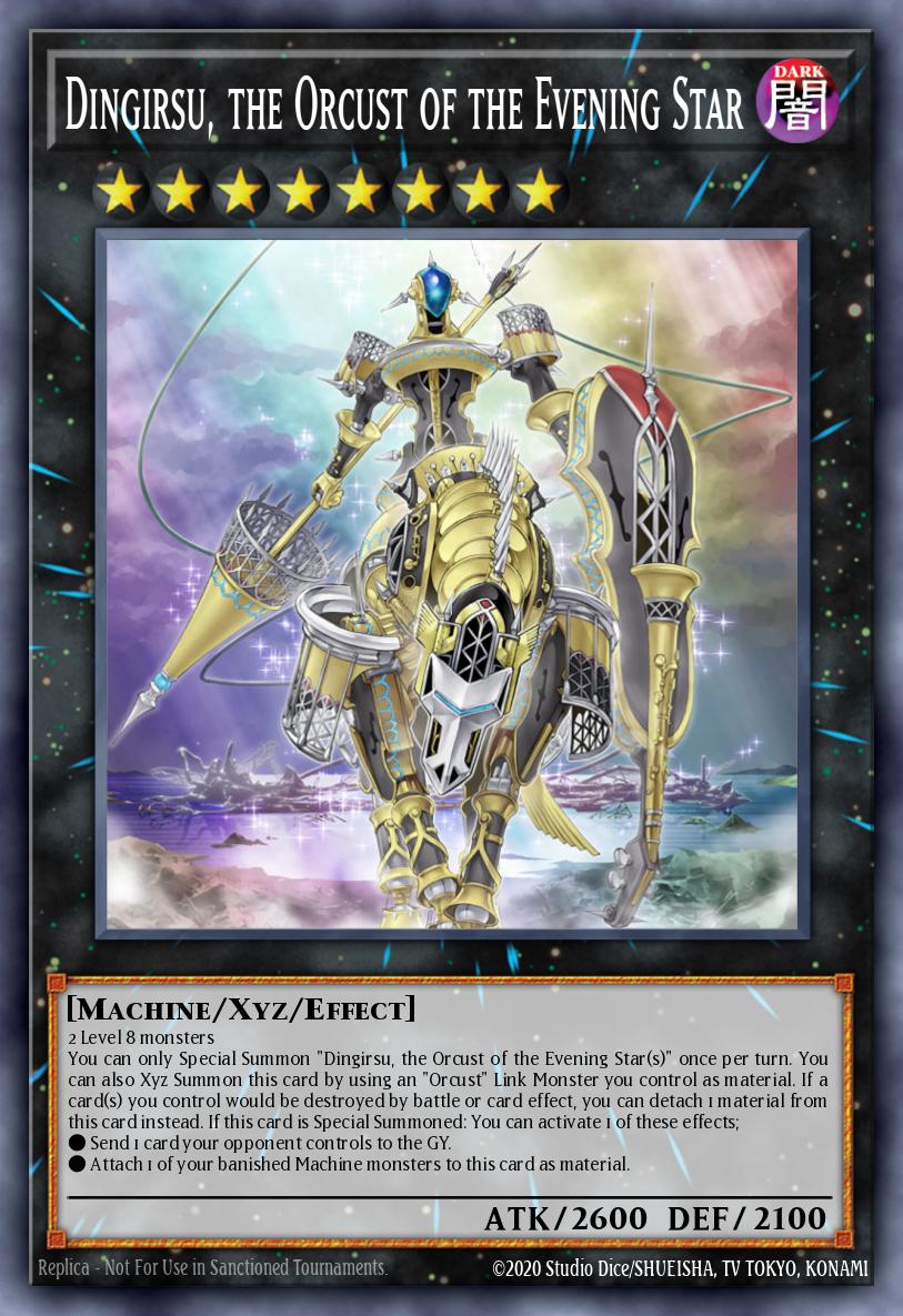 Dingirsu, the Orcust of the Evening Star Yu-Gi-Oh card
