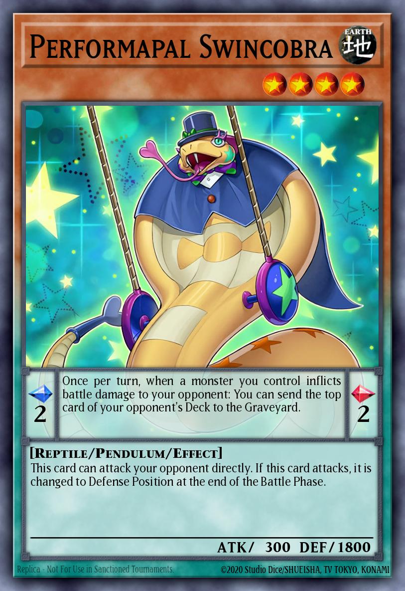 Performapal Swincobra Yu-Gi-Oh card