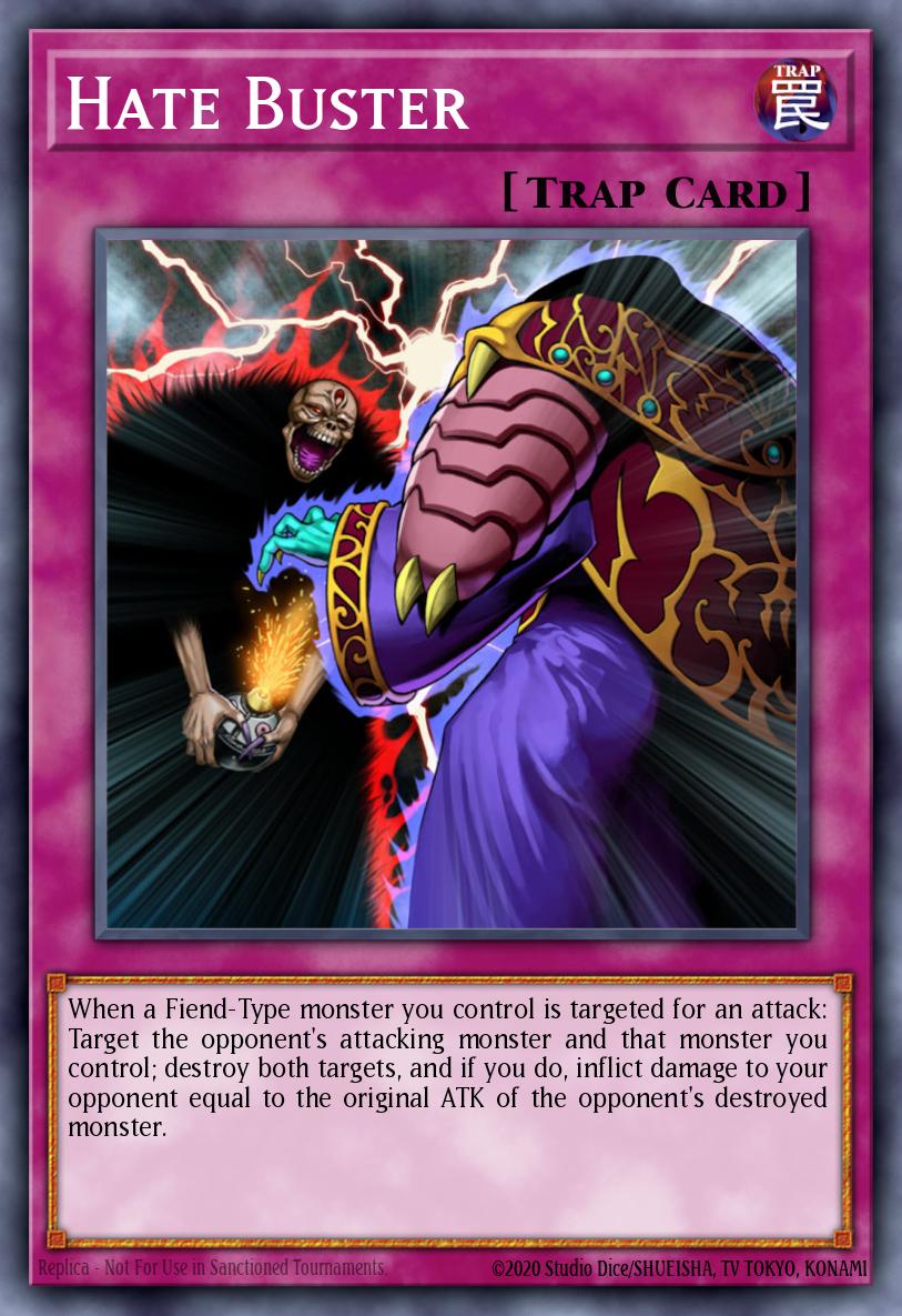 Hate Buster Yu-Gi-Oh card