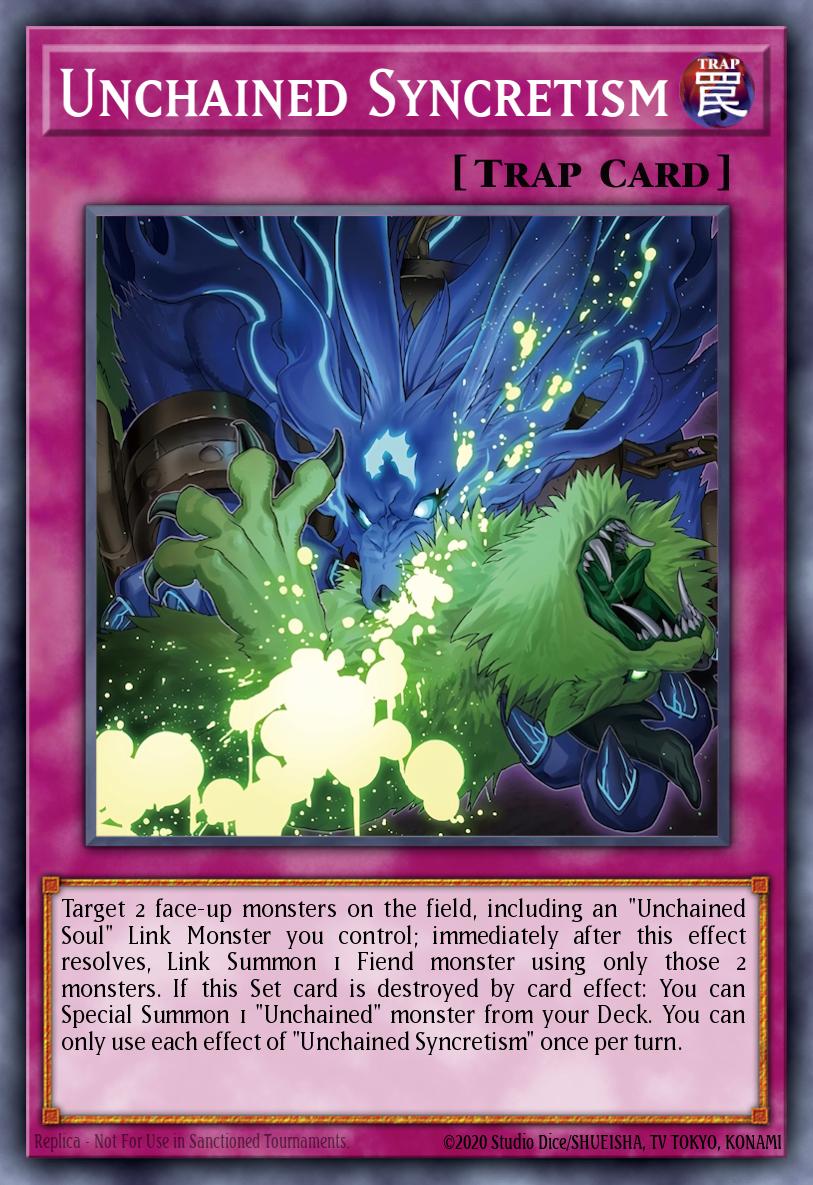 Unchained Syncretism Yu-Gi-Oh card