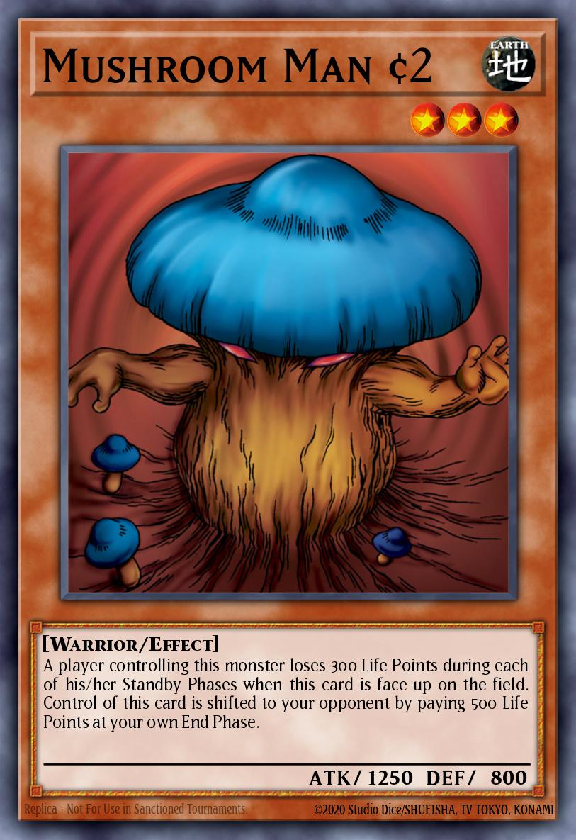 Mushroom Man #2 Yu-Gi-Oh card