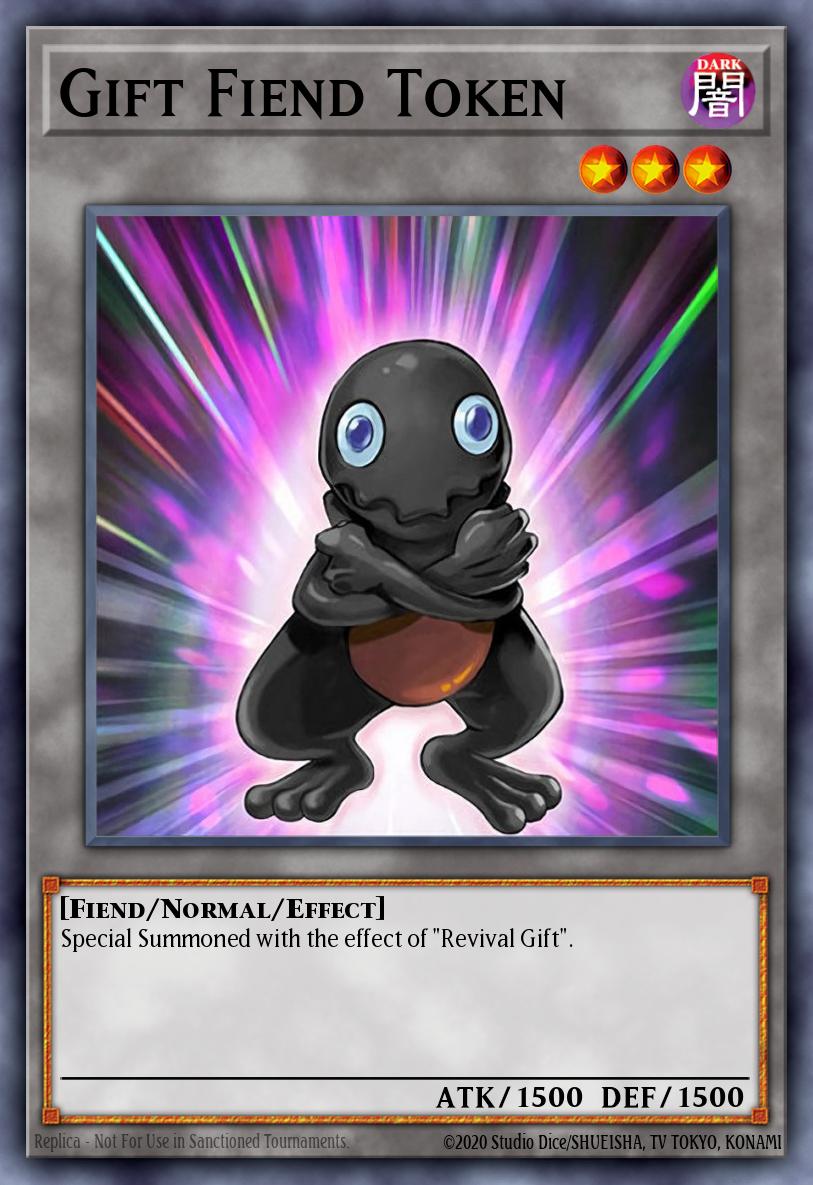Gift Fiend Token Yu-Gi-Oh card