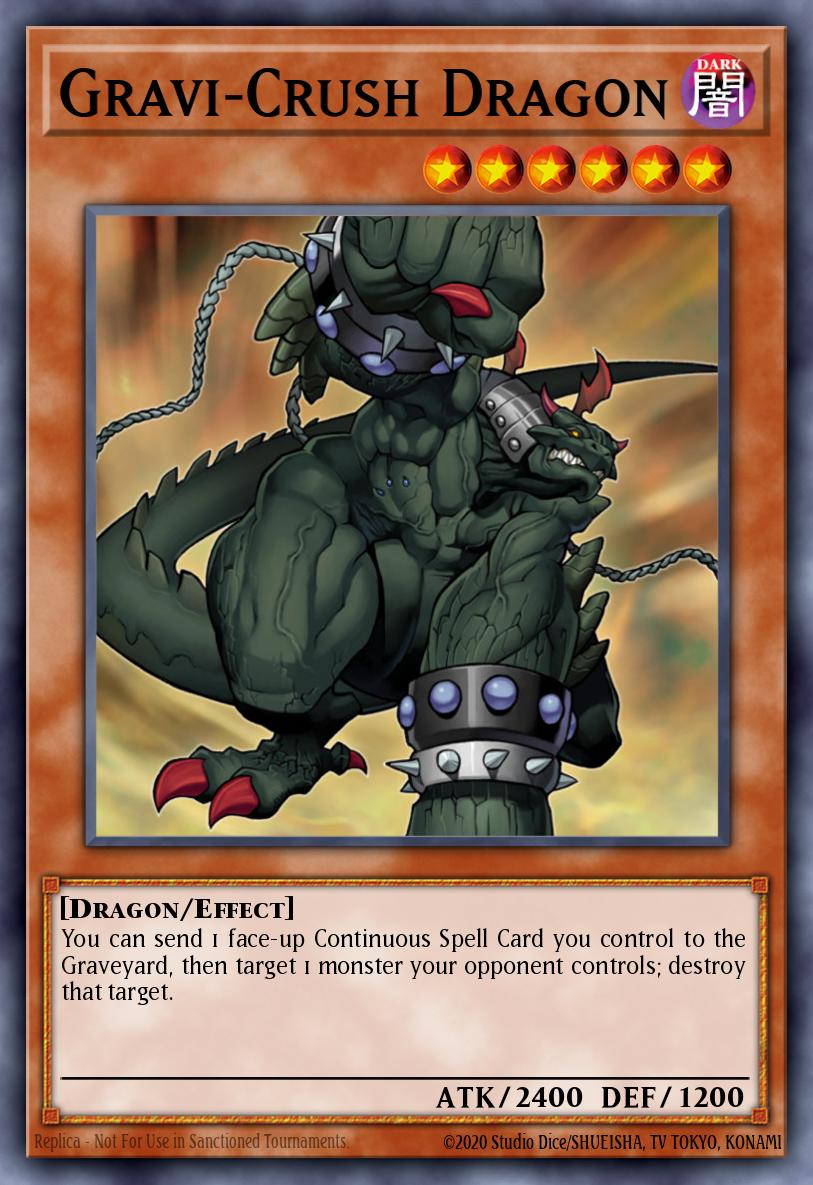 Gravi-Crush Dragon Yu-Gi-Oh card