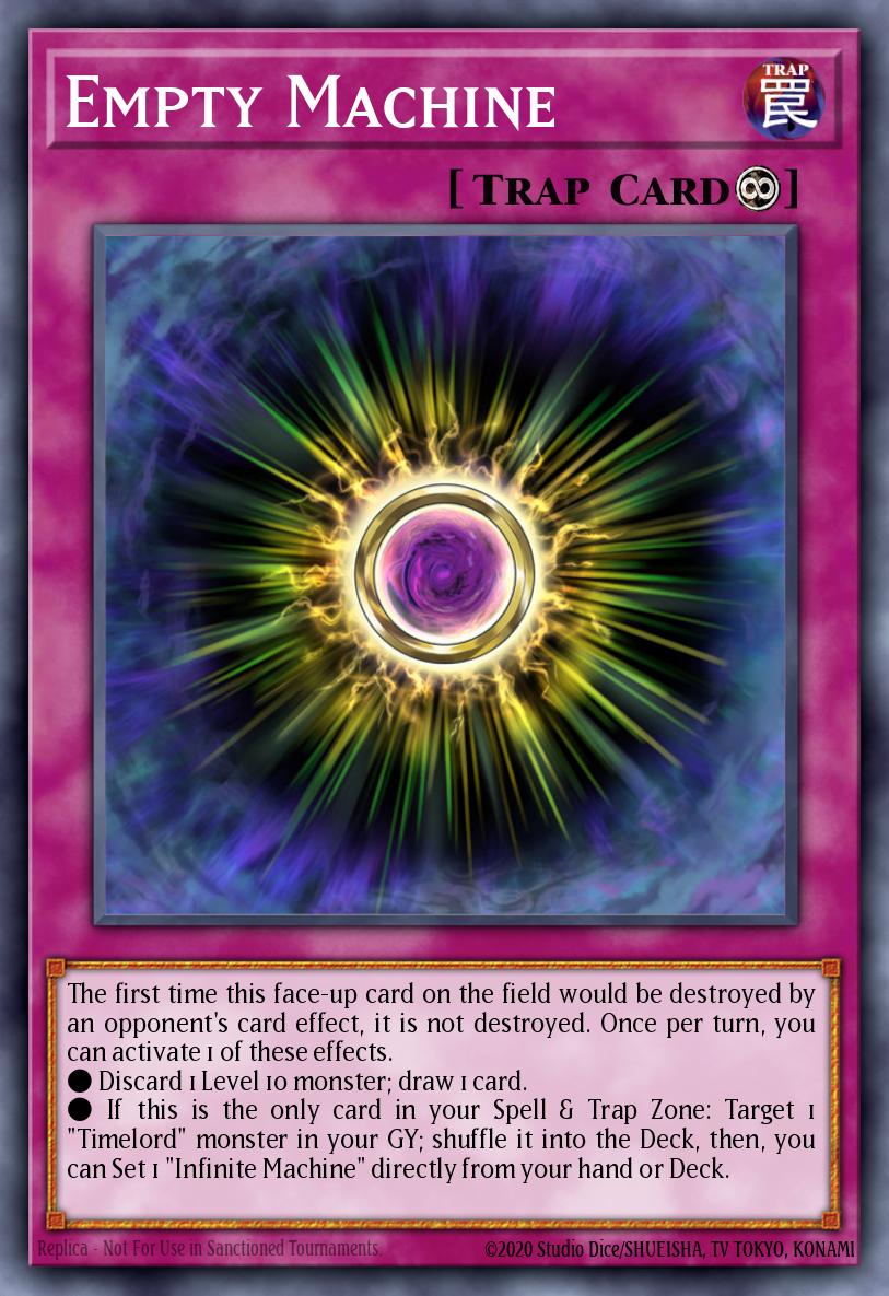 Empty Machine Yu-Gi-Oh card