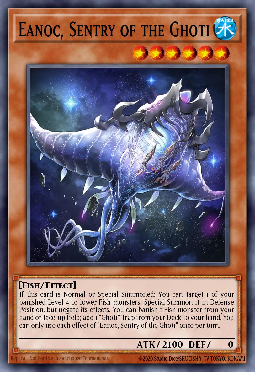 Eanoc, Sentry of the Ghoti Yu-Gi-Oh card