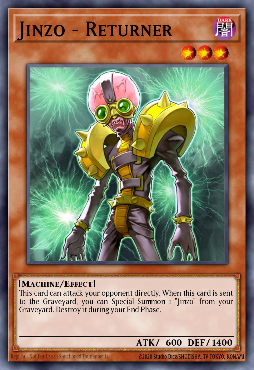Jinzo - Returner Yu-Gi-Oh card