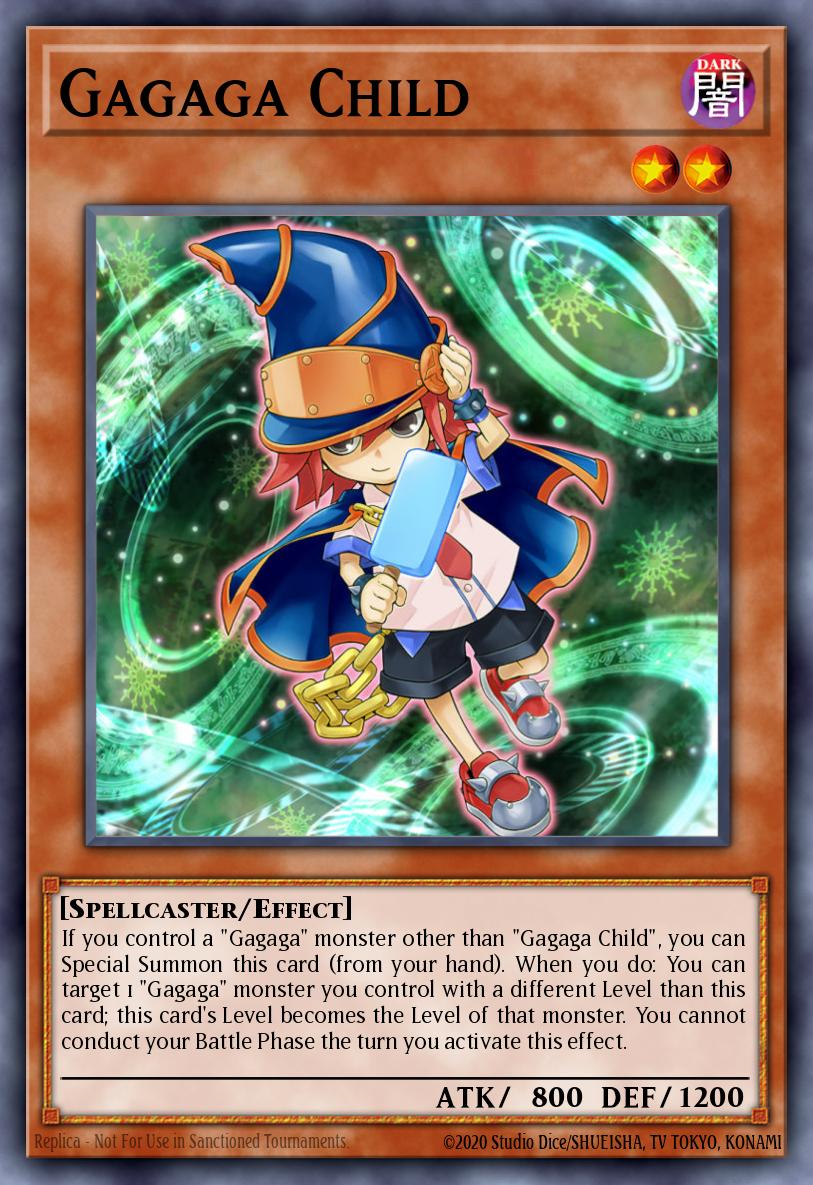 Gagaga Child Yu-Gi-Oh card