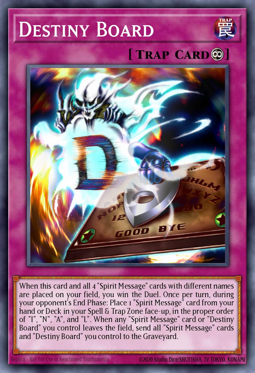 Destiny Board Yu-Gi-Oh card