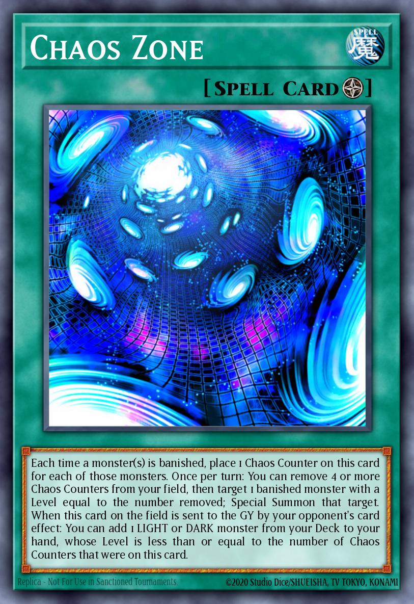 Chaos Zone Yu-Gi-Oh card