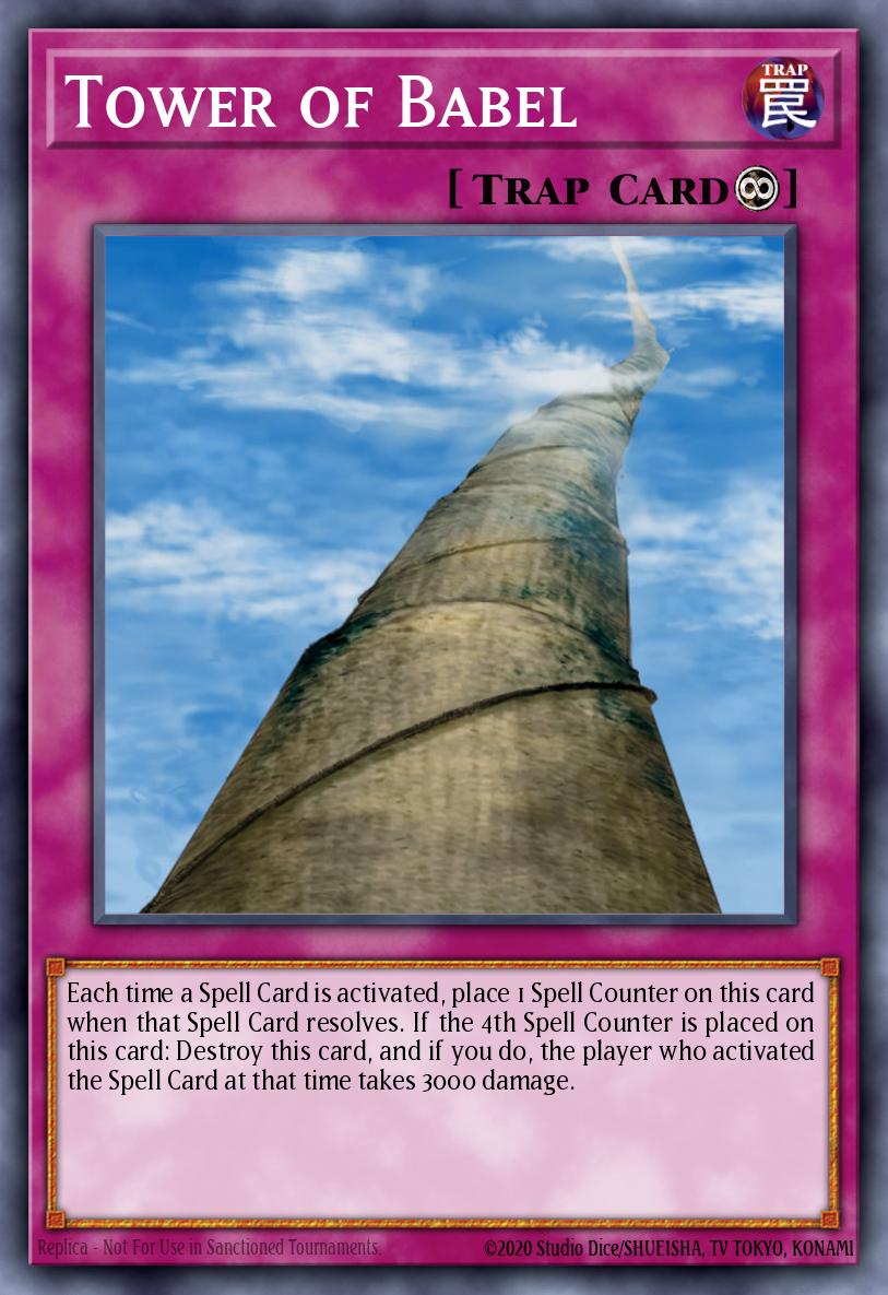 Tower of Babel Yu-Gi-Oh card