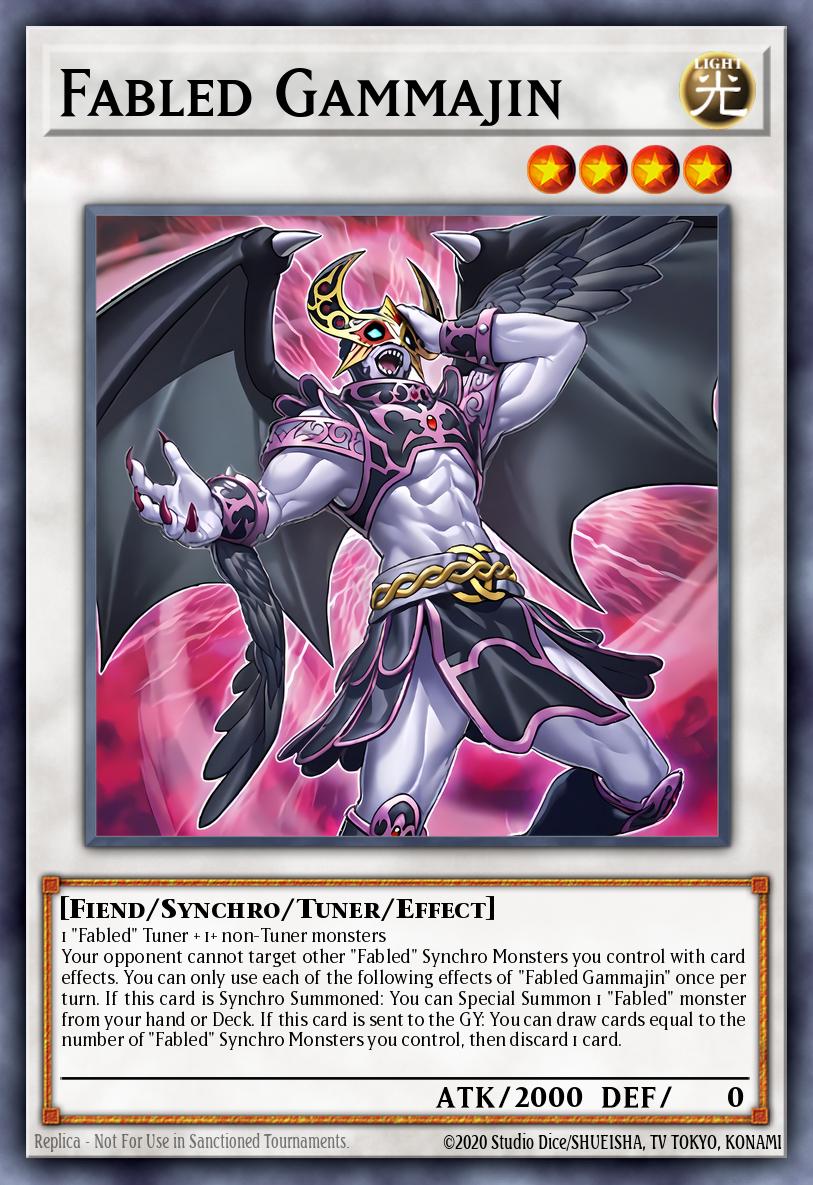 Fabled Gammajin Yu-Gi-Oh card