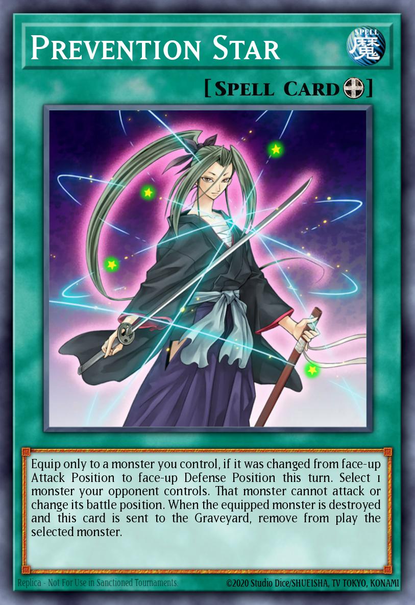 Prevention Star Yu-Gi-Oh card