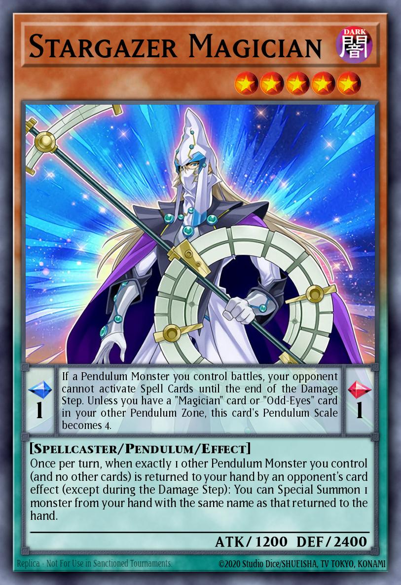 Stargazer Magician Yu-Gi-Oh card