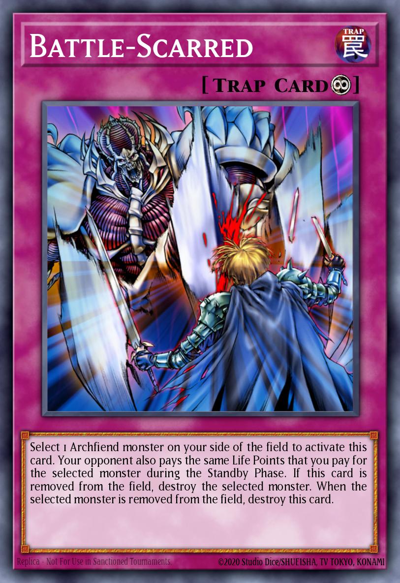 Battle-Scarred Yu-Gi-Oh card