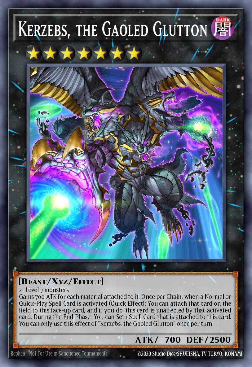Kerzebs, the Gaoled Glutton Yu-Gi-Oh card