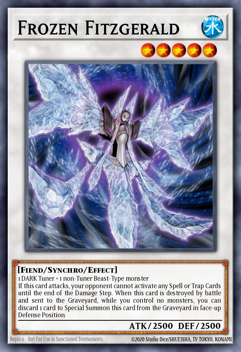 Frozen Fitzgerald Yu-Gi-Oh card