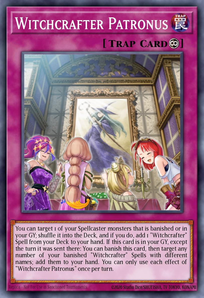 Witchcrafter Patronus Yu-Gi-Oh card