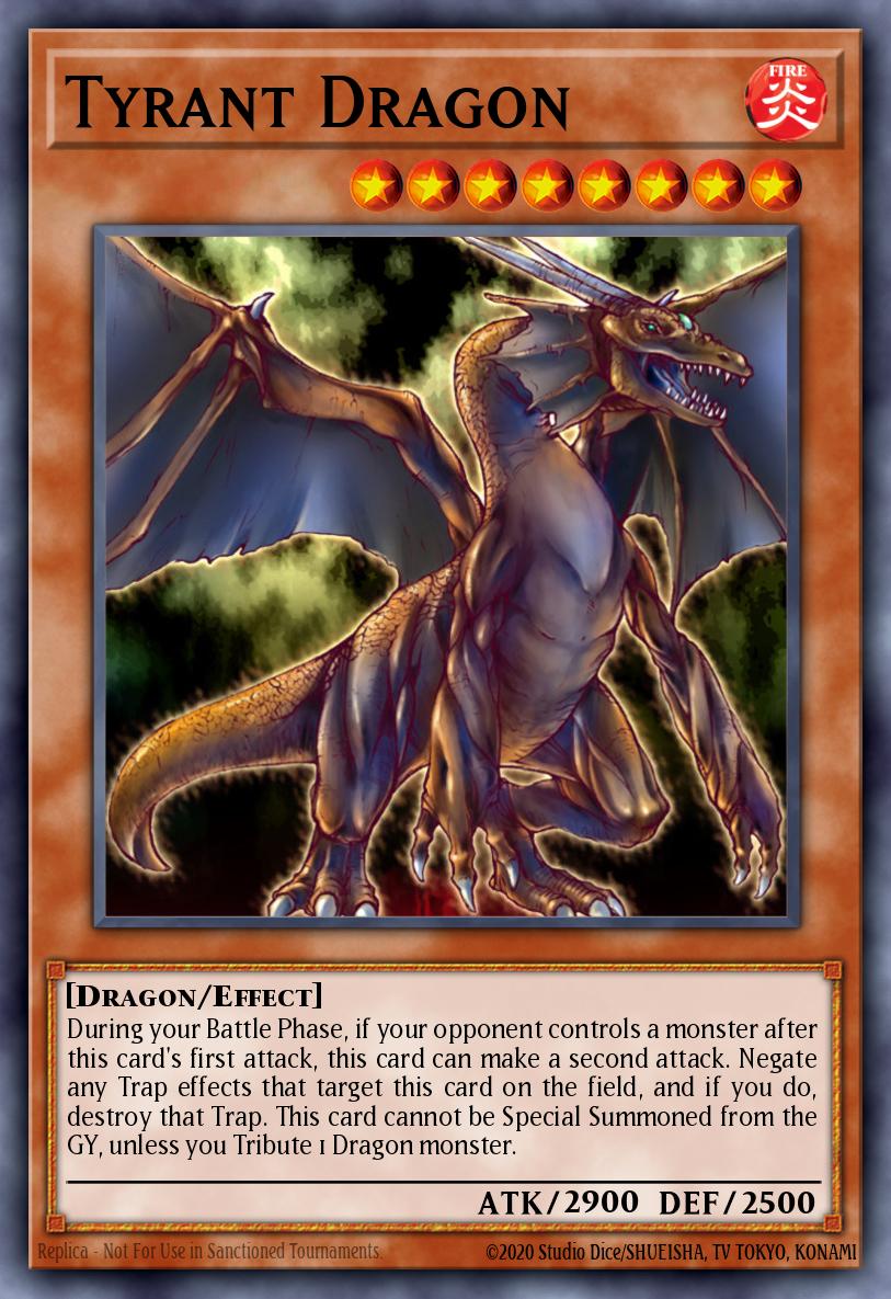 Tyrant Dragon Yu-Gi-Oh card