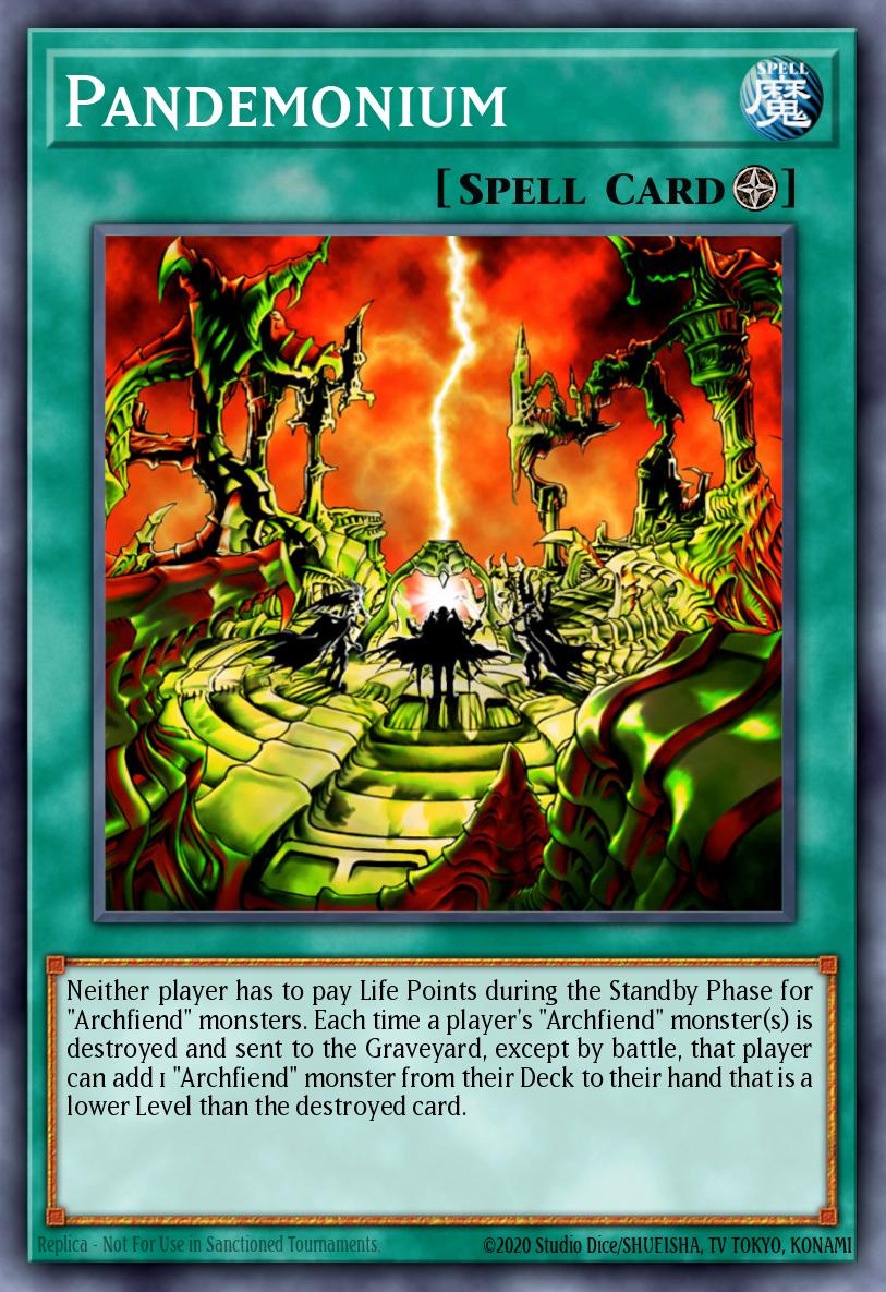 Pandemonium Yu-Gi-Oh card