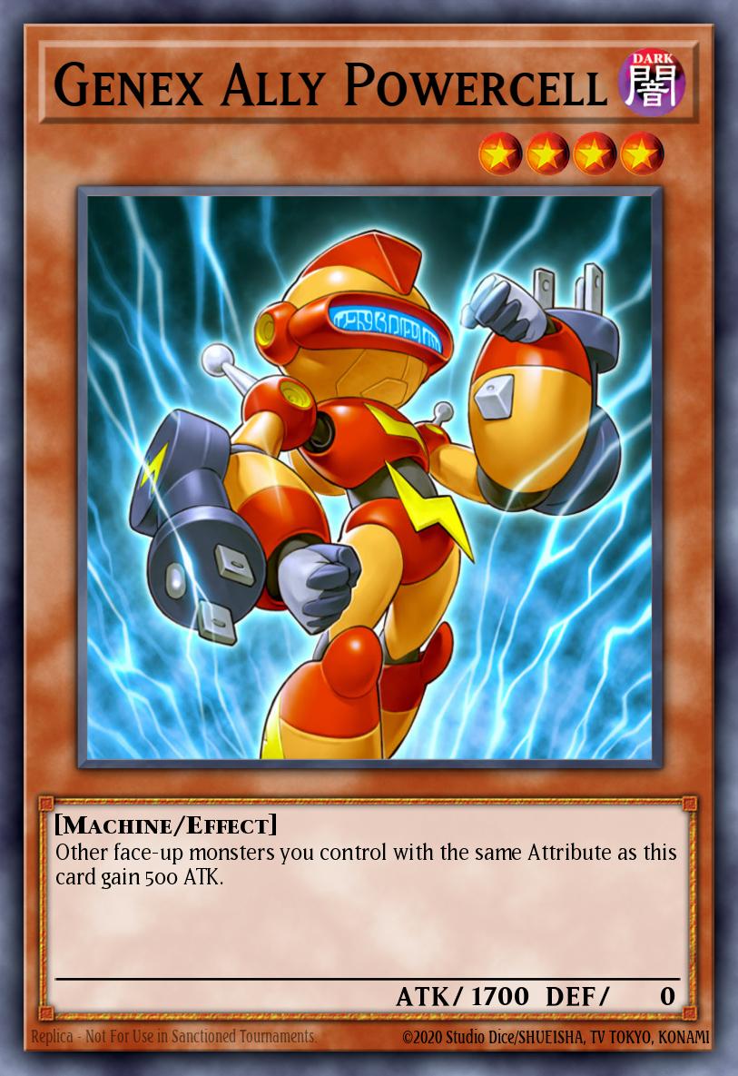 Genex Ally Powercell Yu-Gi-Oh card