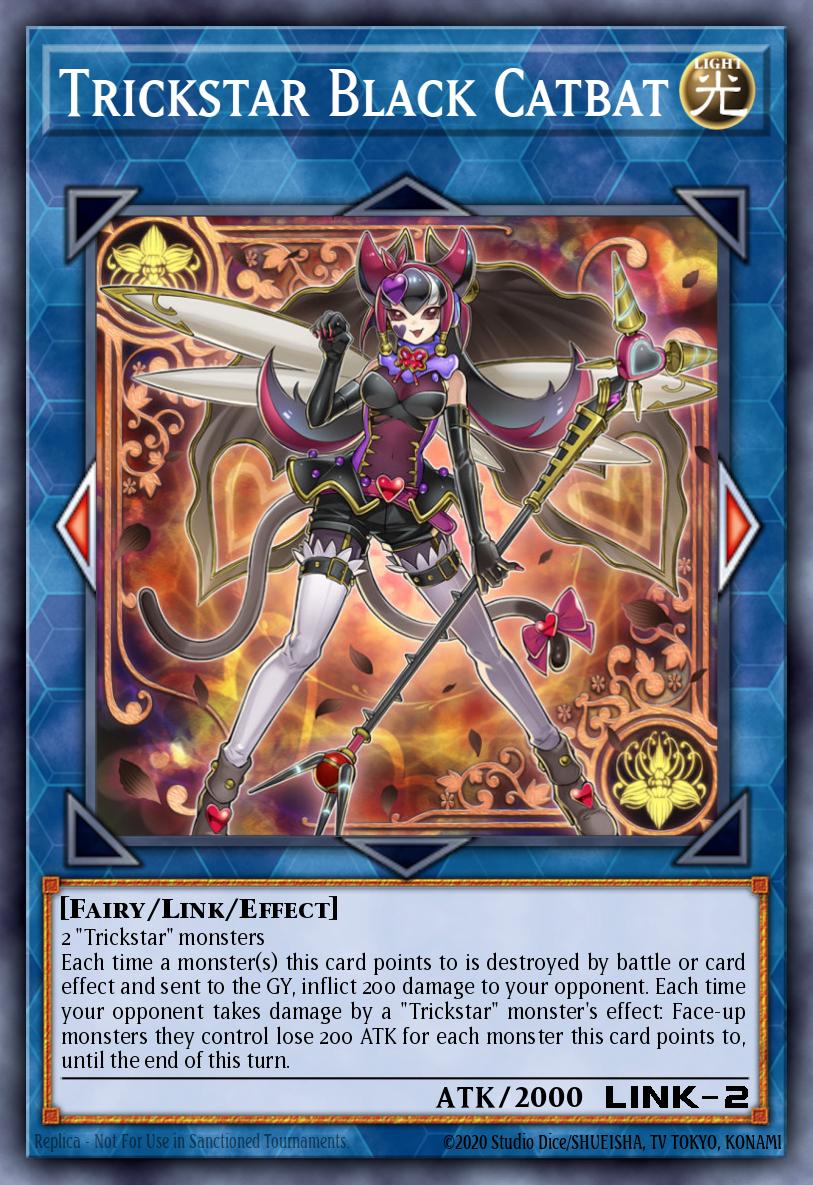 Trickstar Black Catbat Yu-Gi-Oh card