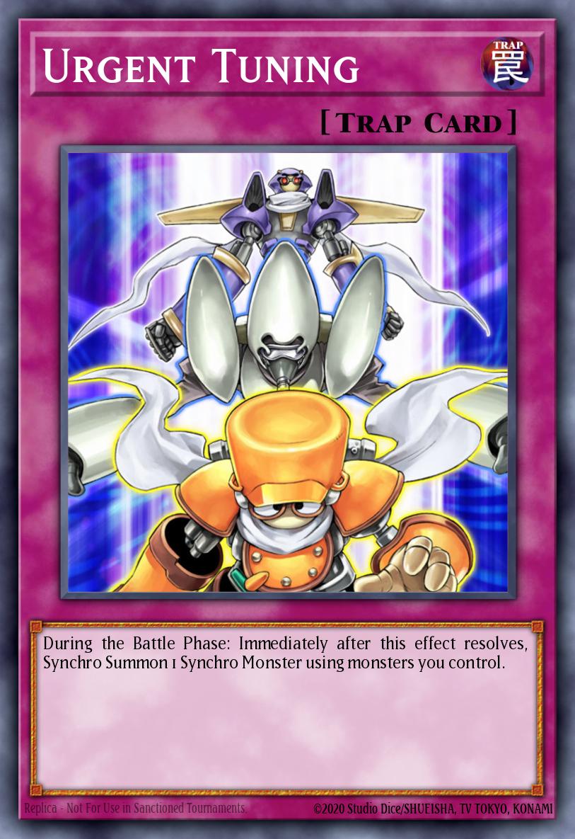 Urgent Tuning Yu-Gi-Oh card