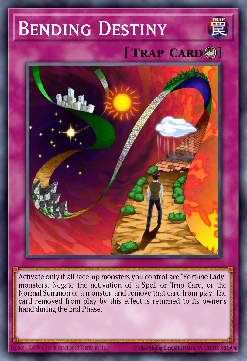 Bending Destiny Yu-Gi-Oh card