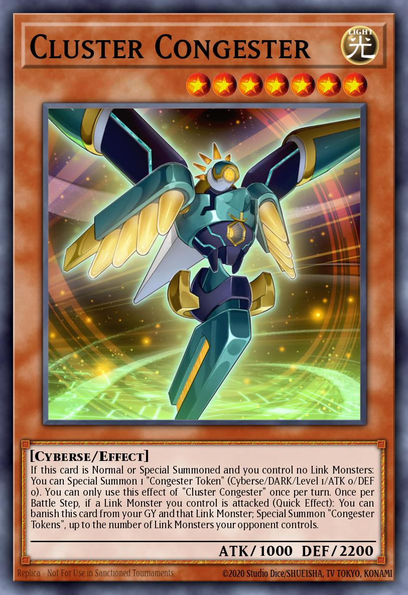 Cluster Congester Yu-Gi-Oh card